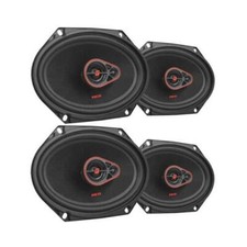 2 Pair Cerwin-Vega H7683 720W 3 Way 6"x8" (5x7") Car Stereo Coaxial Speakers
