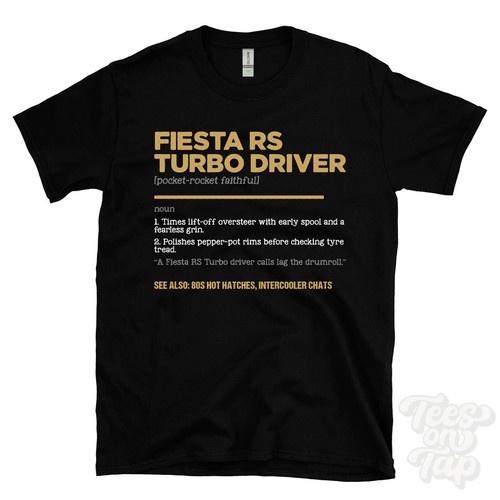 Fiesta turbo driver shirt - fiesta,