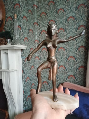 Vintage egyptian bronze - egyptian, on