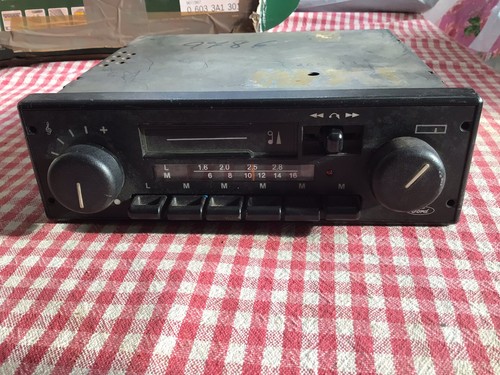Ford xr3 mk3 car - car, radio