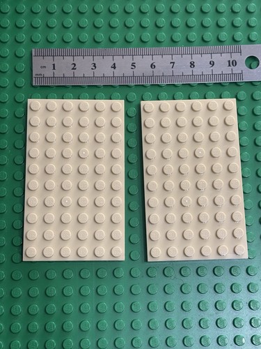 Lego large baseplate tan - lt,