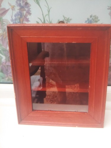 Small wooden cabinet - small,