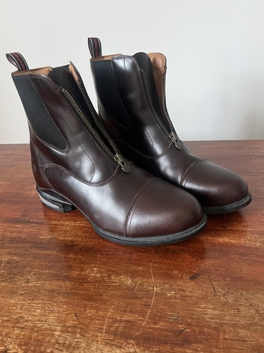 Ariat brown paddock zip riding - brown,