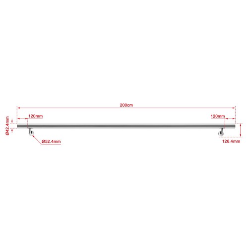 304 stainless steel wall mount - 304,