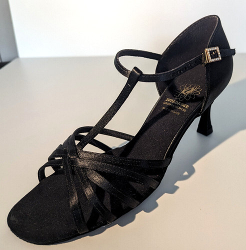 Supadance black satin - , latin