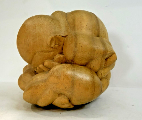 Vtg weeping buddha monk - weeping,