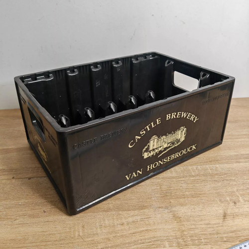 Beer crate castle brewery - crate,