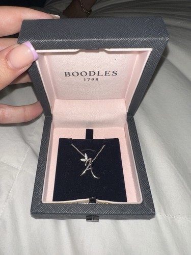 Boodles love letter - letter, pendant