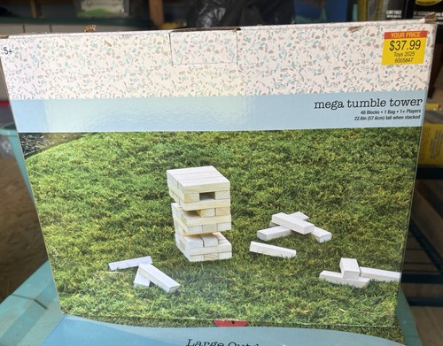 Mega tumble tower jenga - tumble, style