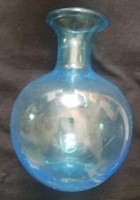 Blown glass aqua blue - ,