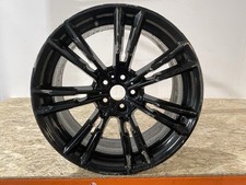 GENUINE BMW M5 F90 20" 9.5J FRONT BLACK 706M ALLOY WHEEL 8073977