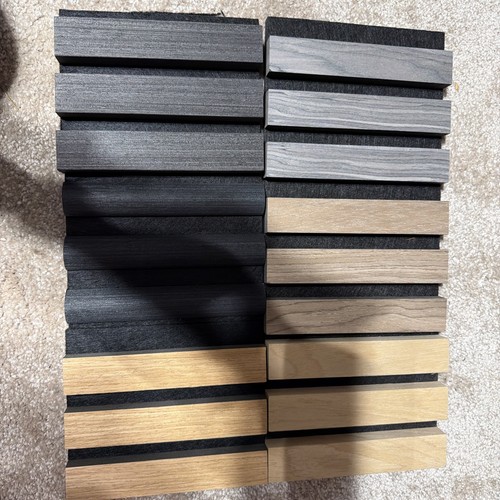 Slat wall panel samples - slat,