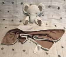 Primark Early Days Elephant Cream & Beige Comforter Soft Toy 46cm x 46cm