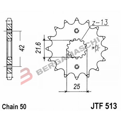 Sprocket 513 z16 for - sprocket,