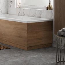 Oak Wood Bath Panel 700mm -