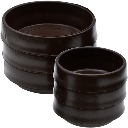 Small large castor cups - large,