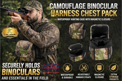 Camo binocular harness chest - camo,