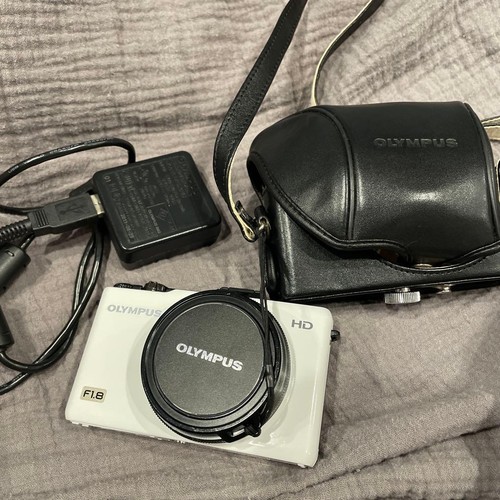 Olympus white compact - olympus, xz-1