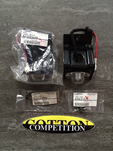 Rear number plate - number,