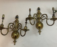 Vintage Brass Georgian Double