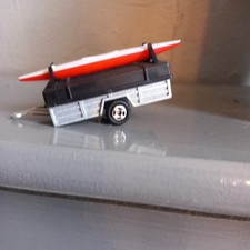 Vintage Diecast Trailer With