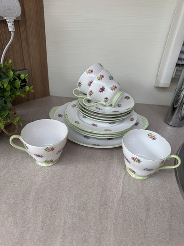 Shelley rosebud part tea - shelley,