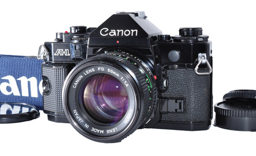 Canon 35mm slr film - a-1, a1
