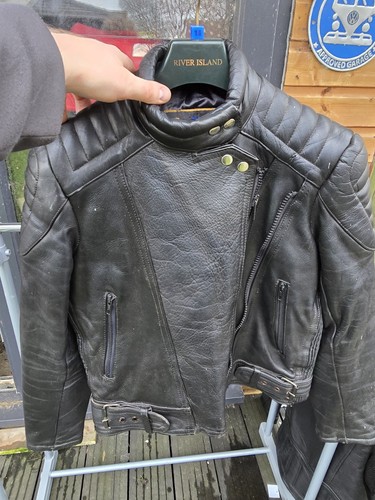 Leather motorcycle bike - motorcycle,