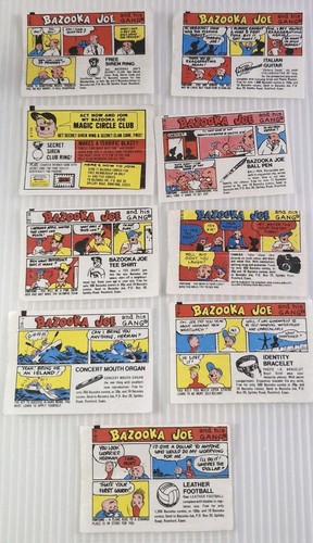 Vintage topps bazooka joe - vintage,