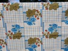 Vintage Cotton Fabric Material