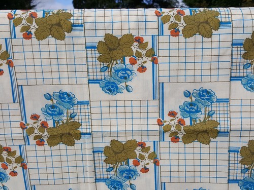 Vintage cotton fabric - vintage,