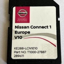Nissan Connect 1 SD Card Sat Nav Update V10 WITH LATEST UPDATE ADDED