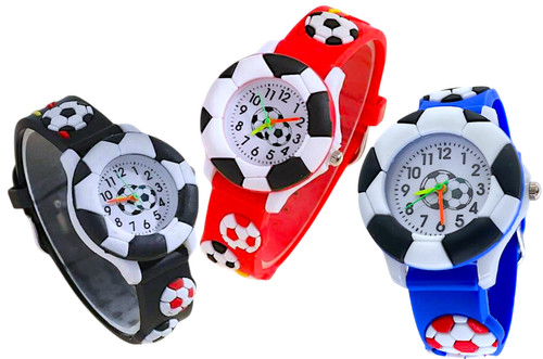 Analog watch football - 3d,