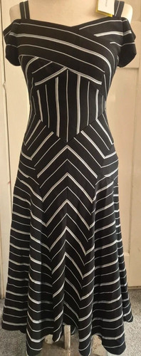 Karen millen striped dress - millen,