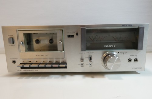 Sony cassette tape - sony, deck