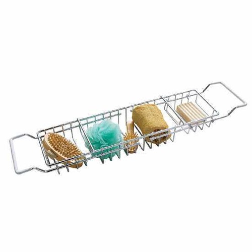 Extandable chrome over bath - chrome,