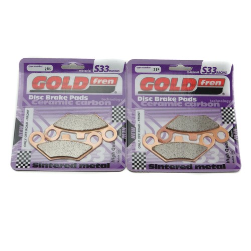 Goldfren s33 brake pads - goldfren, front