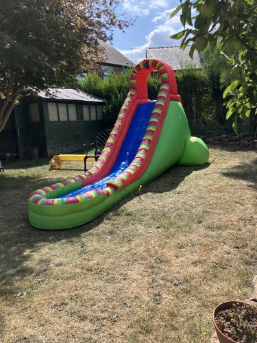 Tesco inflatable water slide - tesco,