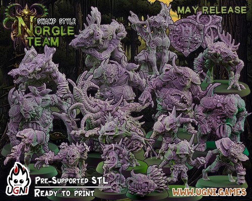 Swamp norgle chaos fantasy - swamp,