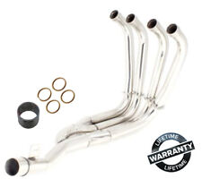 New LEXTEK Stainless Steel Exhaust Down Pipes Headers Yamaha FZS 600 Fazer 97-03