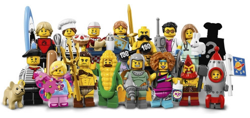 Lego minifigures series - lego, 17