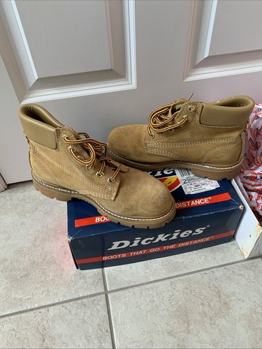 Dickies steel toe work boots - steel,