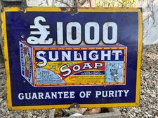 Original antique  enamelled