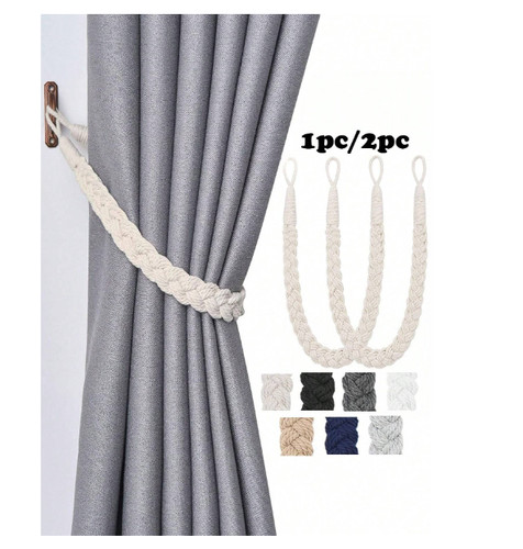 2pcs curtain voile rope - curtain,