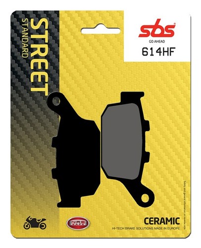 Sbs 614hf brake pads rear - brake,