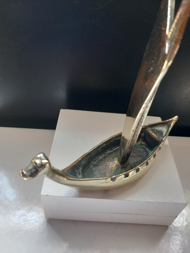 Small brass viking - a, boat