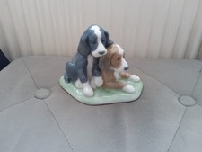 Nao by Lladro Lying Dogs