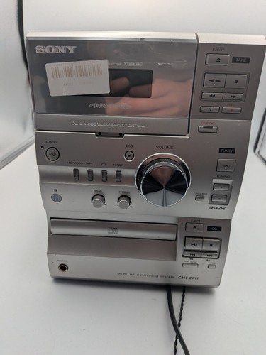 Sony cmt cp11 micro fi - sony, hi-fi