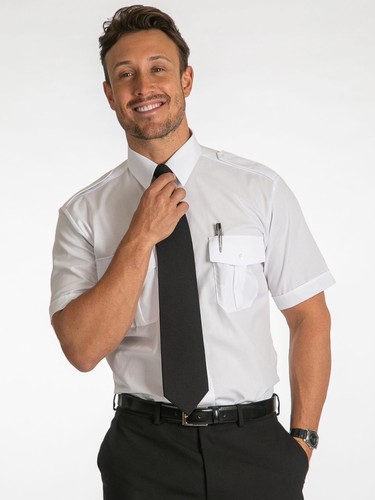 Pilot shirt with epaulettes - shirt,
