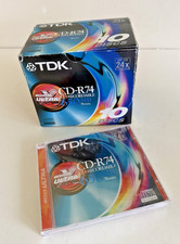 10 pack  TDK Reflex X CD R74